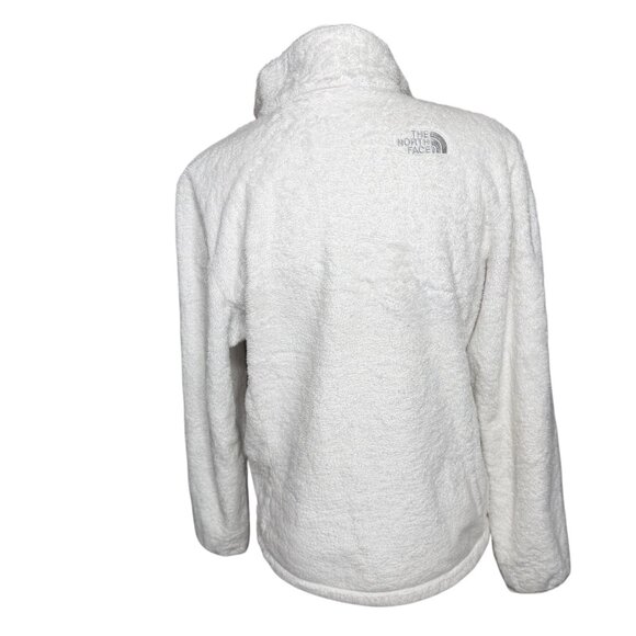 The North Face Osito womens fleece jacket M Medium white gray - Picture 4 of 7